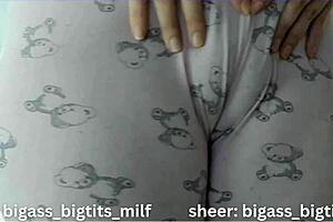 Isn't this latina milf's huge tits and curvy ass perfect for solo pussy play?