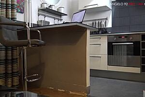 i'm melany french in hidden camera at work in paris 2023 fucking the repairman cris angelo pro am part 1