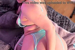 Stepsister cant get enough - first deep in the throat and finally in pussy and ass... oh yeah