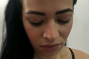 Stepmother gets fucked hard at home with her big ass and curvy body in taboo interracial action.