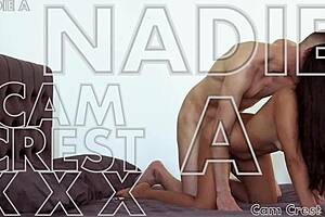 Cam crest cums on nadie as sweet ass in free rough milf group banging with asian teen