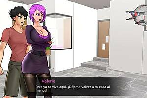 uh confined with goddesses - introducción español with big tits milf ass and teen goddess in athletic fitness big cock monster action