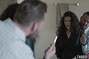 hot latina milf victoria voxxx dressing up as his wife just like he wanted