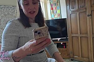 he accidentally found his stepsister's nudes and ended up with a creampie situation