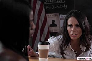 Lesbiangffilms Com - Milf Policeofficer Facesit Ebony Lesbian