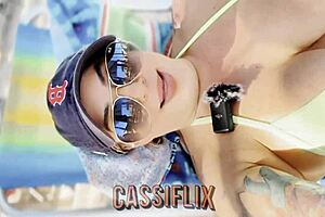 Wow check out Cassiana Costa with her big ass at the beach getting fucked by three big black cocks! She takes facial cumshots in this intense interracial homemade video!