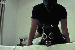 Hey, this milf takes cock in all three holes with cumshot on her pantyhose! 🍆💦