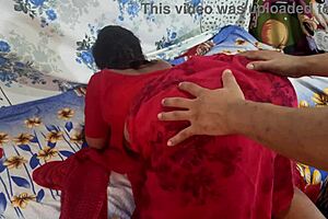 desi indian wife with big ass gets doggy style fuck from husband in homemade video