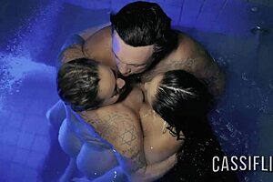 if you don't cum watching this video you need a doctor - delicious double mouth suck on cock complete on cassiflix