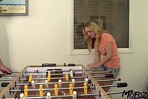 Why Does This 18 Year Old Amateur With Nice Tits Give Such A Sloppy Handjob To Her Daddy?