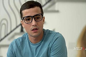 Step Son's Huge Favor for Family with Curvy Milf Lolly Dames and Brookie Blair