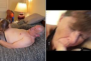 Granny peggy sue gives cum in mouth blowjob as croatian cocksucker