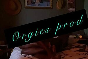 side fuck session at dawn with ebony amateur taking big black cock in shaved pussy behind scenes