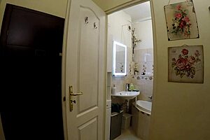 Do you want this all-natural big tits brunette babe for lingerie try-on? he asks as it turns into porn casting.