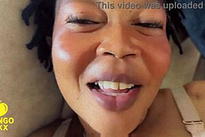 Horny Stepmother Flaunts Her Curvy Big Ass for Intense Ebony Milf Ass Worshiping Action!
