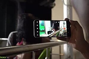 Stepson catches stepmom cheating with another man... Let me fuck you hard now! 😈