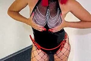 hey, this big black strapon is ready to peg your hole deep