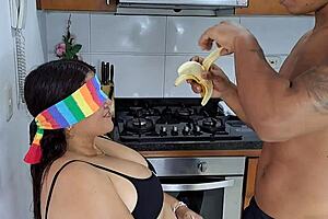 Big Titted Stepmom Delivers Blowjob