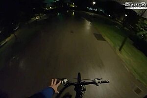 Hey, this redhead bbw masseur lady gets fucked hard in doggystyle with big ass bouncing.