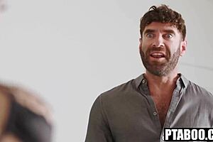 Hey, check out Chad Alva dominating Jewelz Blu and Ken Feels with that big ass vibe 😈