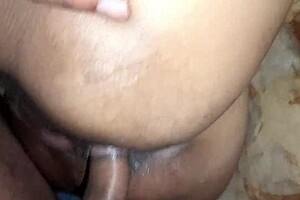 Indian mature stepmom with big tits enjoys amateur anal sex moaning tight asshole in missionary spreading gaping