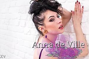 Anna De Ville Extreme Anal With Big Black Cock Freddy Gong - Ass Collectors S1 - E11 - Wet Version With Creampie And Gaping