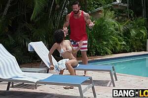 I made a bold move on that hot day, hooking up with stepdad gi joe in taboo pov action