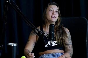 Flor de Damiana Naughty Interview with Vovo Moai in Porn Cast Brazil - Part 3