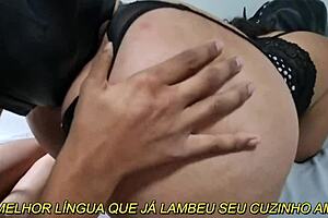 why does my wife love interracial threesome with young 18+ black guys? black boy sucking her big ass in brazilian curvy housewife action?