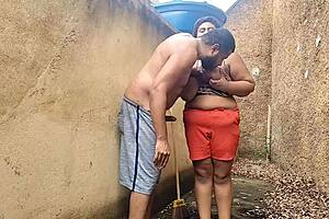 Hey stepmom, wanna get fucked hard in the backyard while neighbors watch your big tits bounce?