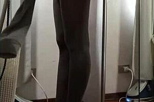 Can't you iron in sexy clothes without your husband fucking you hard?