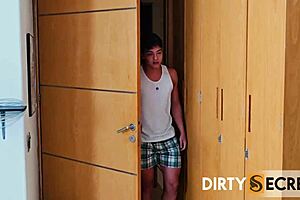 Do you think I can make my curvy stepmother suck my dick before mr garrison catches us?