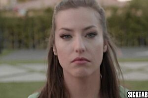 Spencer Bradley gets a spare room only if she agrees to intense lesbian sex with big tits milf Dee Williams licking her pussy