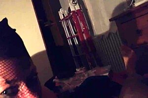 Miss Kika, the hotmilf, plays with strawberries and cream in her pussy. Then she gives a blowjob in this chubby mom homemade video.