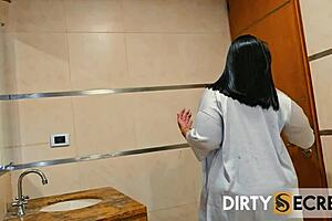 Do you think I can make my curvy stepmother suck my dick before mr garrison catches us?