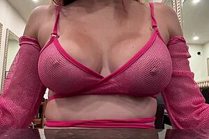 hot milf artemisia love dances at the club making her juicy big natural tits bounce in slow motion