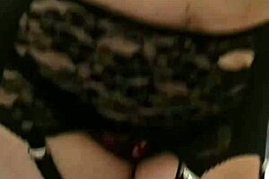 Compilation of a sexy mature milf hides surprising solo lingerie moments