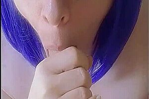 Mature Mom Deepthroats An 8-Inch Uncut Cock And Swallows Every Drop Of Cum