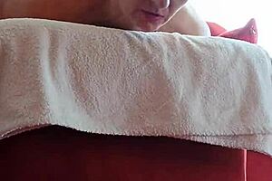 german milf sandra takes facefucking deepthroat strangle anal creampie in hardcore part 1