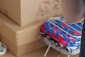 Dirty pussy womb destruction creampie with amateur 40s housewife Mai and her shaved hole.