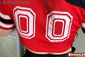 oh gosh i love how shy shanaxnow with pigtails gets her pussy fingered in that cute nerdy uniform