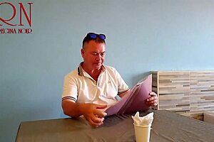 naked waitress serves restaurant guest who eats from her navel in this teaser