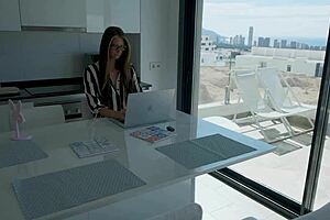 he told me a dirty spanish phrase before fucking me hard with his big cock