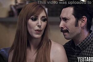 Big tits teen babysitter joins curvy milf and hubby for wild threesome pounding!