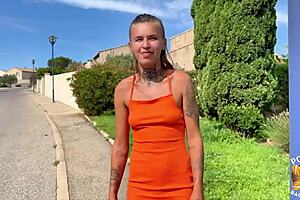 i'm mélanie the hot blonde craving brutal sex with my small waist and natural tits