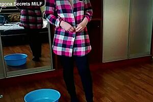 i just went over to visit my stepson and things got really intense with my big ass blonde mommy vibe