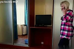 i just went over to visit my stepson and things got really intense with my big ass blonde mommy vibe