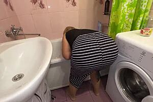 Hey, why does the milf always sneak in some taboo anal time with that big ass?