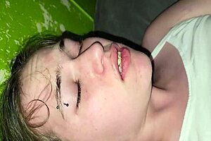 Dildo slides into mature amateur pussy for wet orgasm and cum release with vibrator stimulation in homemade solo.