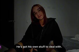 Stepmother, I can't believe you're sucking my big black cock so deep in this tight wet pussy workout.